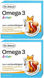 Dr. Böhm Omega 3 Junior Direkt Sticks für Kinder vegetarisch glutenfrei laktosefrei – Bild 1 von 1