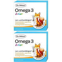 Produktbild von Dr. Böhm Omega 3 Junior Direkt Sticks für Kinder vegetarisch glutenfrei laktosefrei