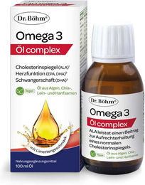Dr. Böhm Omega-3 Öl Complex Flüssig laktosefrei und glutenfrei für Schwangere und Stillende – Bild 1 von 1