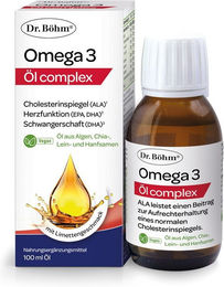 Dr. Böhm Omega 3 Öl Complex vegan für Schwangere und Stillende 100 ml – Bild 1 von 3