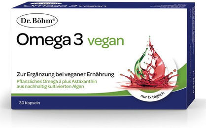 Dr. Böhm Omega 3 vegan Kapseln – Bild 1 von 3