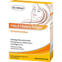 Produktbild von Dr. Böhm Schönheitskur Tabletten mit Zink, Biotin und Selen 180 Stück