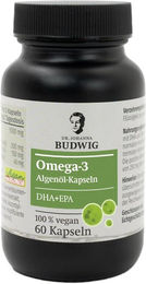 Dr. Budwig Premium Omega-3 DHA & EPA Kapseln Vegan aus Algenöl – Bild 1 von 1