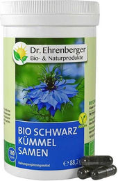 Dr. Ehrenberger Bio Schwarzkümmel Samen Kapseln 180 Stück – Bild 1 von 1