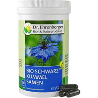 Produktbild von Dr. Ehrenberger Bio Schwarzkümmel Samen Kapseln 180 Stück