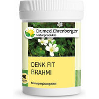 Produktbild von Dr. Ehrenberger Denk fit Brahmi Kapseln 90 Stück