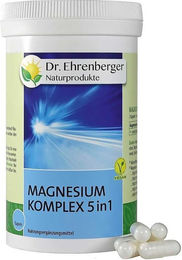 Dr. Ehrenberger Magnesium Komplex 5 in 1 Kapseln für Sportler und Senioren – Bild 1 von 1