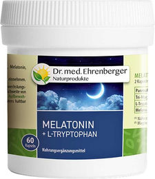 Dr. Ehrenberger Melatonin und L-Tryptophan Kapseln 60 Stück – Bild 1 von 1