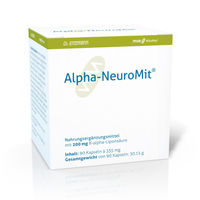 Produktbild von Dr. Enzmann Alpha-NeuroMit Alpha-Liponsäure 200 mg Kapseln Vegan