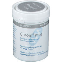 Produktbild von Dr. Enzmann Chrom III mse 50 µg Tabletten glutenfrei ohne Gelatine 120 Stück