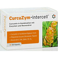 Produktbild von Dr. Enzmann Curcuzym-Intercell Curcumin 100 Kapseln