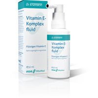 Produktbild von Dr. Enzmann mse Pharmazeutika Vitamin E Komplex fluid 50 ml mit Tocopherolen und Tocotrienolen flüssig glutenfrei und hefefrei