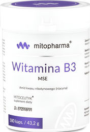 Dr. Enzmann Niacin Vitamin B3 50 mg glutenfrei 180 Kapseln – Bild 1 von 1