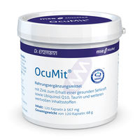 Produktbild von Dr. Enzmann OcuMit Kapseln Vegan Hefefrei 120 Stück