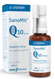 Dr. Enzmann SanoMit Q10 Spray mit Ubichinon MSE Coenzym Q10 vegan 100 ml – Bild 1 von 2