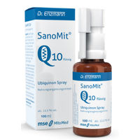 Produktbild von Dr. Enzmann SanoMit Q10 Spray mit Ubichinon MSE Coenzym Q10 vegan 100 ml