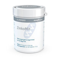 Produktbild von Dr. Enzmann ZinkoMit Zink Bisglycinat 15 mg Kapseln Vegan ohne Zusatzstoffe für Erwachsene