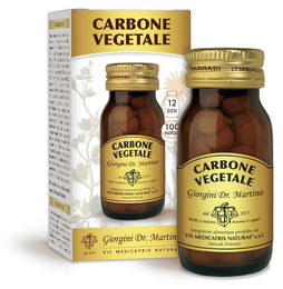 Dr. Giorgini Carbone Vegetal Tabletten vegan glutenfrei laktosefrei 100 Stück – Bild 1 von 1