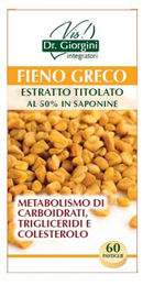 Dr. Giorgini Fieno Greco standardisierter Extrakt Tabletten glutenfrei und laktosefrei 60 Stück – Bild 1 von 1