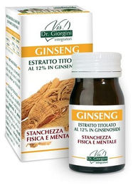 Dr. Giorgini Ginseng-Extrakt standardisiert vegan glutenfrei laktosefrei 60 Tabletten – Bild 1 von 1