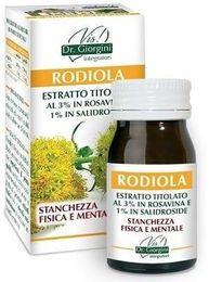 Dr. Giorgini Rhodiola Rosea Extrakt Tabletten vegan glutenfrei laktosefrei 60 Stück – Bild 1 von 1