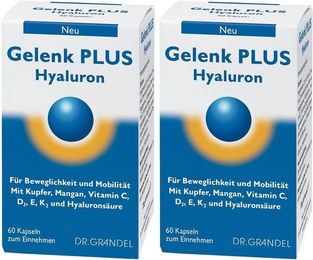 Dr. Grandel Gelenk PLUS Hyaluron Kapseln glutenfrei 120 Stück – Bild 1 von 1