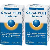 Produktbild von Dr. Grandel Gelenk PLUS Hyaluron Kapseln glutenfrei 120 Stück