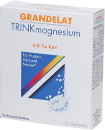 Dr. Grandel Grandelat Trinkmagnesium Brausetabletten glutenfrei 180 Stück – Bild 1 von 1