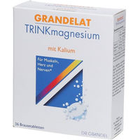 Produktbild von Dr. Grandel Grandelat Trinkmagnesium Brausetabletten glutenfrei 180 Stück