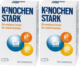 DR. GRANDEL K2 NOCHENSTARK Algenkalk Sango Kapseln vegan glutenfrei 120 Stück – Bild 1 von 1