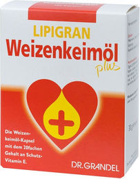 Dr. Grandel Lipigran Weizenkeimöl Plus mit Vitamin E Kapseln 200 Stück – Bild 1 von 2