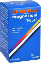 Dr. Grandel Mag 60 Magnesium Bisglycinat Tabletten 240 Stück glutenfrei und zuckerfrei – Bild 1 von 2