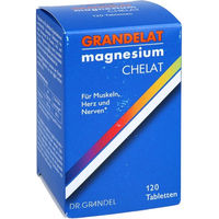 Produktbild von Dr. Grandel Mag 60 Magnesium Chelat Tabletten glutenfrei und zuckerfrei 120 Stück
