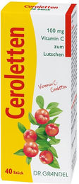Dr. Grandel Vitamin C Lutschtabletten mit Acerola und Hagebutte glutenfrei und laktosefrei – Bild 1 von 1