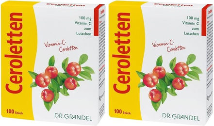Dr. Grandel Vitamin C Lutschtabletten mit Acerola und Hagebutte glutenfrei und laktosefrei – Bild 1 von 1
