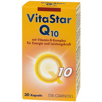 Produktbild von Dr. Grandel VitaStar Q10 mit Ubiquinon Kapseln glutenfrei und laktosefrei 30 Stück