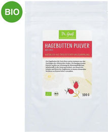 Dr. Groß Hagebutten Pulver Bio 100 g – Bild 1 von 2