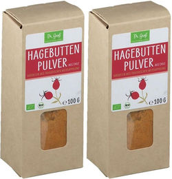 Dr. Groß Hagebutten Pulver vegan und vegetarisch – Bild 1 von 1