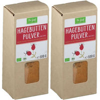 Produktbild von Dr. Groß Hagebutten Pulver vegan und vegetarisch