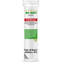 Produktbild von Dr. Hall Fortifood Brausetabletten für Sportler