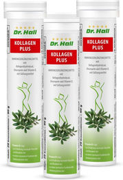 Dr. Hall Kollagen Plus Brausetabletten zuckerfrei 3er Set – Bild 1 von 1