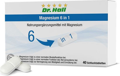 Dr. Hall Magnesium 6 in 1 Komplex Tabletten – Bild 1 von 1