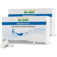 Produktbild von Dr. Hall Magnesium 6 in 1 Komplex Tabletten