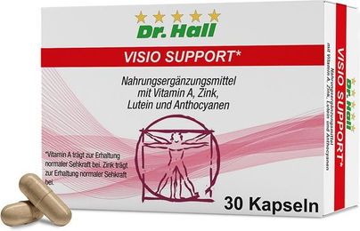 Dr. Hall VISIO SUPPORT Kapseln mit Vitamin A 30 Stück – Bild 1 von 1