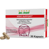 Produktbild von Dr. Hall VISIO SUPPORT Kapseln mit Vitamin A 30 Stück