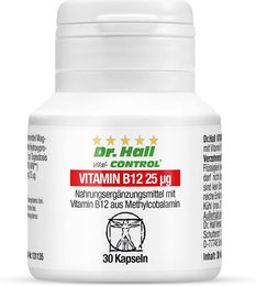 Dr. Hall Vitamin B12 25 µg Kapseln – Bild 1 von 1
