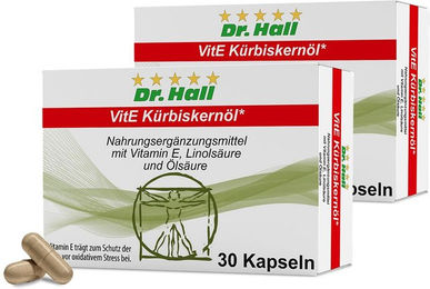 Dr. Hall VitE Kapseln mit Vitamin E 60 Stück – Bild 1 von 1