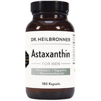 Produktbild von DR.HEILBRONNER Astaxanthin FOR MEN Kapseln vegan glutenfrei laktosefrei 180 Stück