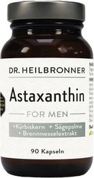 DR.HEILBRONNER Astaxanthin FOR MEN Kapseln vegan glutenfrei laktosefrei – Bild 1 von 2