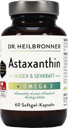 DR.HEILBRONNER Astaxanthin Kapseln ohne Zusatzstoffe – Bild 1 von 2
